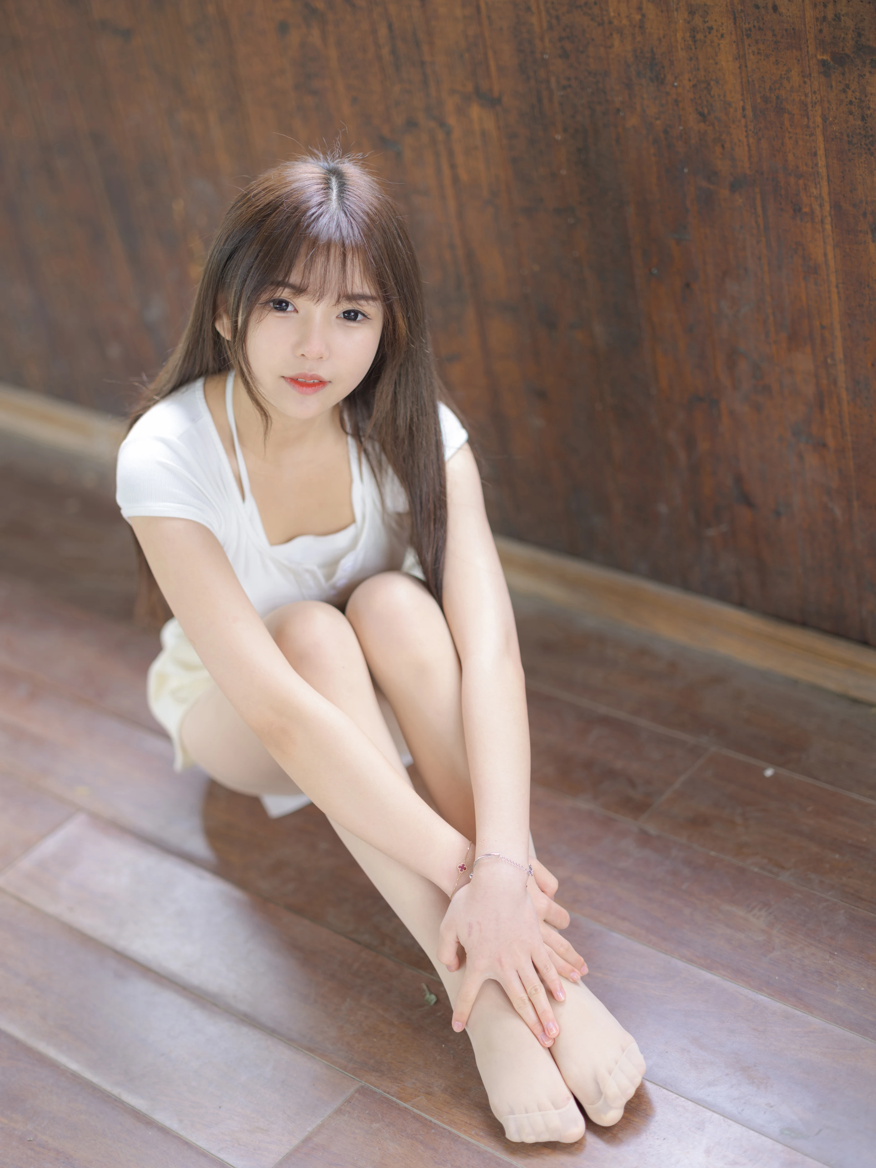 森萝财团 晴涩001 乃晴 肉丝 15D 超薄 [109P 1V]插图